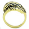 Women's Gold Band Rings TK1713 Gold - Stainless Steel Ring with Epoxy