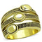 Women's Gold Band Rings TK1718 Gold - Stainless Steel Ring with Epoxy