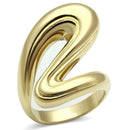 Silver Jewelry Rings Yellow Gold Engagement Rings GL290 Gold - Brass Ring Alamode Fashion Jewelry Outlet