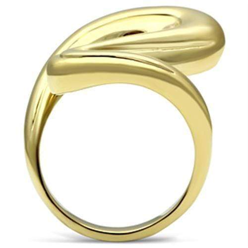 Silver Jewelry Rings Yellow Gold Engagement Rings GL290 Gold - Brass Ring Alamode Fashion Jewelry Outlet