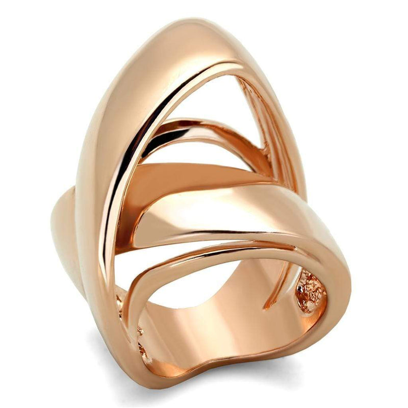 Yellow Gold Engagement Rings LO3201 Rose Gold Brass Ring