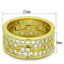 Silver Jewelry Rings Yellow Gold Engagement Rings LO3349 Gold Brass Ring with AAA Grade CZ Alamode Fashion Jewelry Outlet