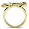 Silver Jewelry Rings Yellow Gold Ring GL277 Gold - Brass Ring with Top Grade Crystal Alamode Fashion Jewelry Outlet