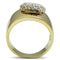 Silver Jewelry Rings Yellow Gold Ring GL293 Gold - Brass Ring with Top Grade Crystal Alamode Fashion Jewelry Outlet