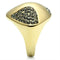 Silver Jewelry Rings Yellow Gold Ring GL311 Gold - Brass Ring with Top Grade Crystal Alamode Fashion Jewelry Outlet