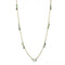 Gold Chain Necklace 3W1537 Gold Brass Necklace with Synthetic in Emerald