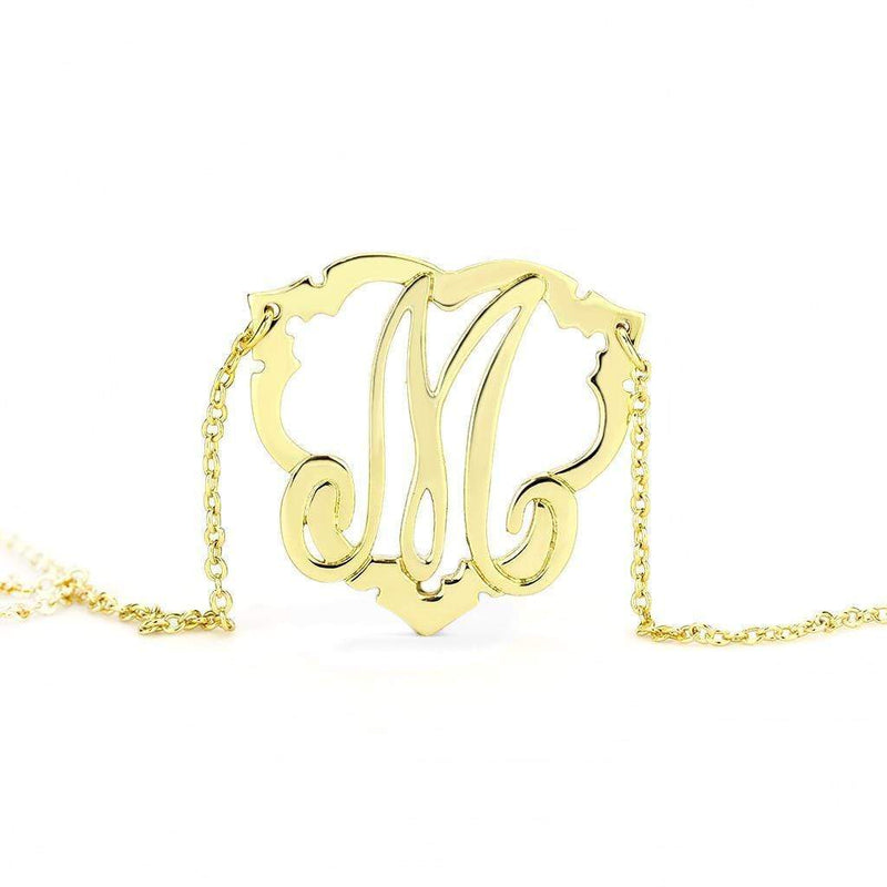 Silver Necklaces Gold Necklace LO4688 Flash Gold Brass Necklace Alamode Fashion Jewelry Outlet