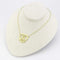 Gold Necklace LO4688 Flash Gold Brass Necklace
