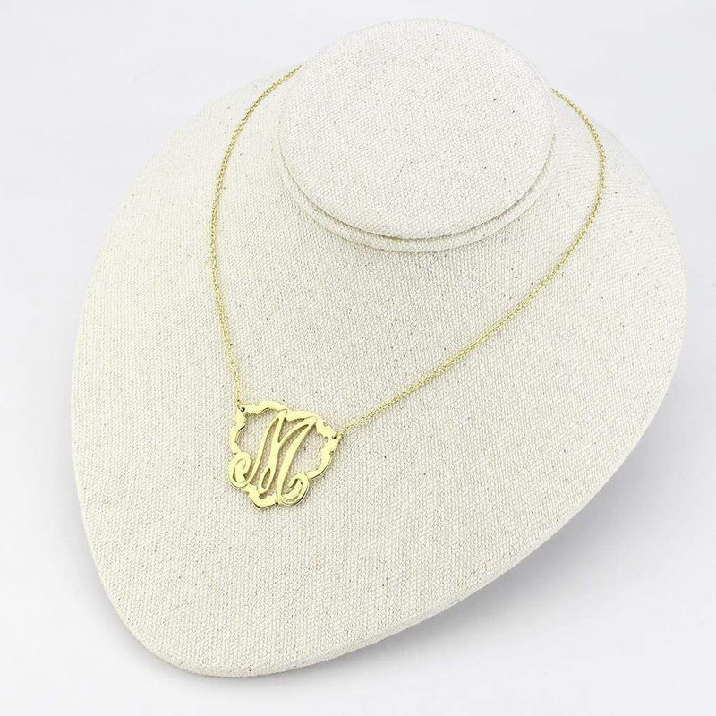 Gold Necklace LO4688 Flash Gold Brass Necklace