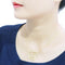 Gold Necklace LO4688 Flash Gold Brass Necklace