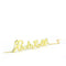 Gold Necklace LO4689 Flash Gold Brass Necklace