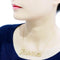 Gold Necklace LO4689 Flash Gold Brass Necklace