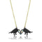 Gold Necklace TK2895 Gold+ - Stainless Steel Necklace with Semi-Precious
