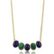 Gold Necklace TK2911 Gold - Stainless Steel Necklace with Precious Stone