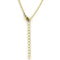 Silver Necklaces Gold Necklace TK2911 Gold - Stainless Steel Necklace with Precious Stone Alamode Fashion Jewelry Outlet