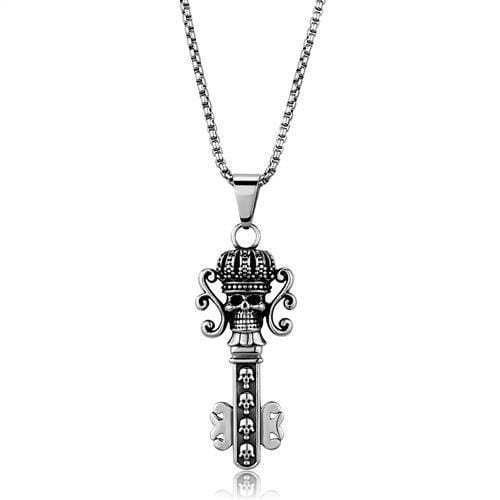 Silver Necklaces Locket Necklace TK1984 Stainless Steel Necklace Alamode Fashion Jewelry Outlet
