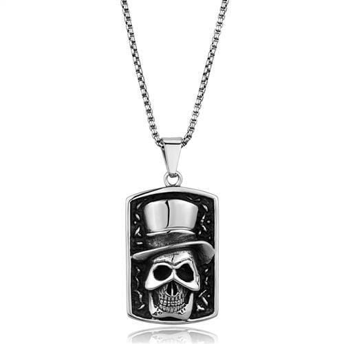 Silver Necklaces Locket Necklace TK1985 Stainless Steel Necklace Alamode Fashion Jewelry Outlet