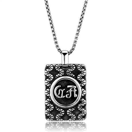 Silver Necklaces Locket Necklace TK1992 Stainless Steel Necklace Alamode Fashion Jewelry Outlet