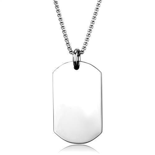 Silver Necklaces Locket Necklace TK1995 Stainless Steel Necklace Alamode Fashion Jewelry Outlet