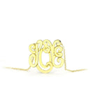 Necklace LO4690 Rhodium Brass Necklace