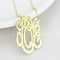 Necklace LO4690 Rhodium Brass Necklace