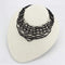Necklace LO4716 Rhodium Brass Necklace with Synthetic in Jet