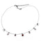 Silver Necklaces Necklace LO4729 Ruthenium White Metal Necklace with Top Grade Crystal Alamode Fashion Jewelry Outlet