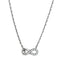 Necklace TK2885 Stainless Steel Necklace with AAA Grade CZ