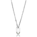Necklace TK3297 Stainless Steel Necklace with Top Grade Crystal AB