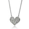 Silver Necklaces Necklaces For Women 3W076 Rhodium Brass Necklace with AAA Grade CZ Alamode Fashion Jewelry Outlet
