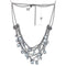 Silver Necklaces Pandora Necklace LO4217 TIN Cobalt Black Brass Necklace with AAA Grade CZ Alamode Fashion Jewelry Outlet