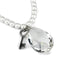 Silver Necklaces Silver Necklace LO3819 Antique Silver White Metal Necklace with Synthetic Alamode Fashion Jewelry Outlet