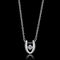 Silver Necklaces Sterling Silver Necklace TS572 Rhodium 925 Sterling Silver Necklace Alamode Fashion Jewelry Outlet