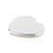 Silver Plated Classic Heart Compact Mirror (Pack of 1)-Personalized Gifts By Type-JadeMoghul Inc.
