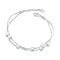 Silver Plated Refinement Simplicity Tassel Bracelets Birthday Gifts For Women Wrist Charm Bracelets-s10-JadeMoghul Inc.
