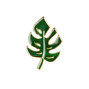 Simple Cartoon Green Plant Coconut Tree Mexican Cactus Leaf Metal Brooch Pins DIY Button Pin Denim Jacket Pin Badge Gift Jewelry-leaf-JadeMoghul Inc.