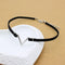 Simple vintage V Letter shape Choker Necklace Korean Style Hollow Black rope Velvet Collar leather collier femme chocker jewelry-Siver plated-JadeMoghul Inc.