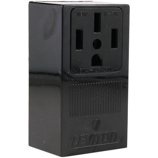 Single-Surface Range Receptacle (4 wire)-Appliance Cords & Receptacles-JadeMoghul Inc.