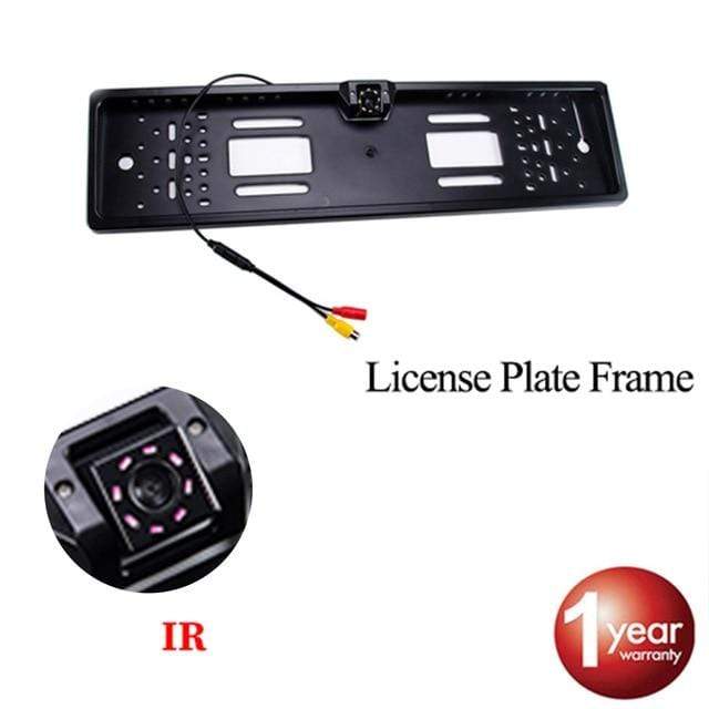 SINOVCLE Car Rear View Camera EU European License Plate Frame Waterproof Night Vision Reverse Backup Camera 4 Or 8 LED light JadeMoghul Inc. 