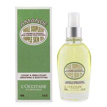 Skin Care Almond Supple Skin Oil - Smoothing &Beautifying - 100ml