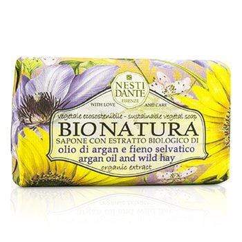 Skin Care Bio Natura Sustainable Vegetal Soap - Argan Oil &Wild Hay - 250g