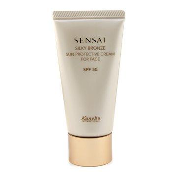 Skin Care Sensai Silky Bronze Sun Protective Cream For Face SPF 50 - 50ml