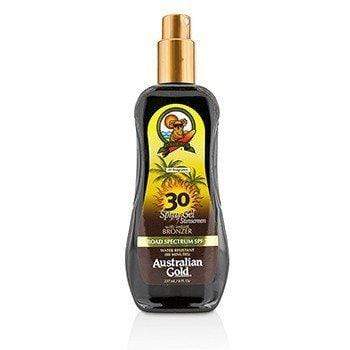 Skin Care Spray Gel Sunscreen Broad Spectrum SPF 30 with Instant Bronzer - 237ml