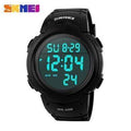 Skmei Luxury Brand Men's Sports Watches Dive 50m Digital LED Military Watch Men Fashion Casual Electronics Wristwatches Hot Clock AExp