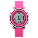 SKMEI New Fashion Sports Children Watch 1100 Digital Watches Waterproof Alarm Back Light Digital Complete calendar Wristwatch AExp