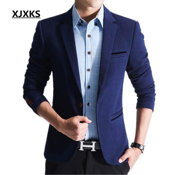 Slim Blazer / Suit Single Breasted Jacket AExp