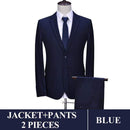 Slim Fit Classic Male Suit (2 Pieces) AExp