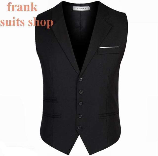 Slim Suit Vest / Single Breasted Vest AExp