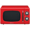 .7 Cubic -ft 700-Watt Retro Microwave (Red)