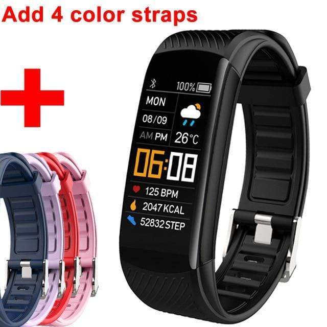 Smart Bracelet Watch Blood Pressure Monitor  Fitness Tracker Bracelet Smart Watch Heart Rate Monitor Smart Band Watch Men Women AExp